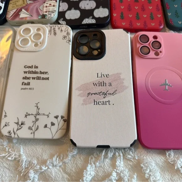 Assorted Phone Cases - Multi-Color Iphone 13 Pro Max Lot